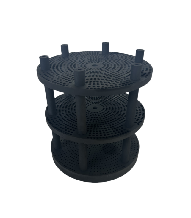 Precision Graphite Product Bell Jar Furnace Graphite Sintering Disc