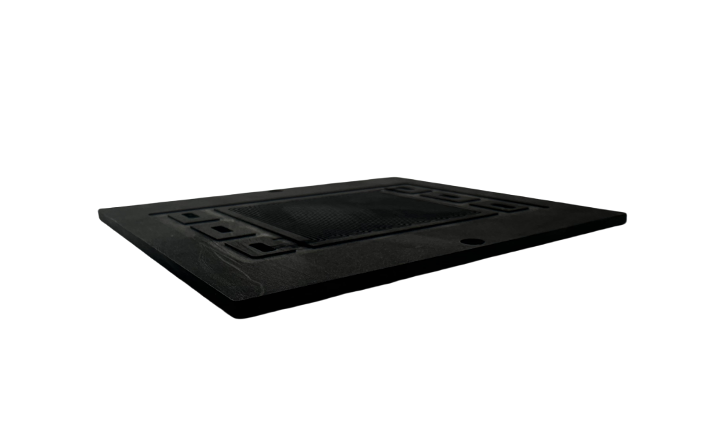 Graphite water-cooled plate