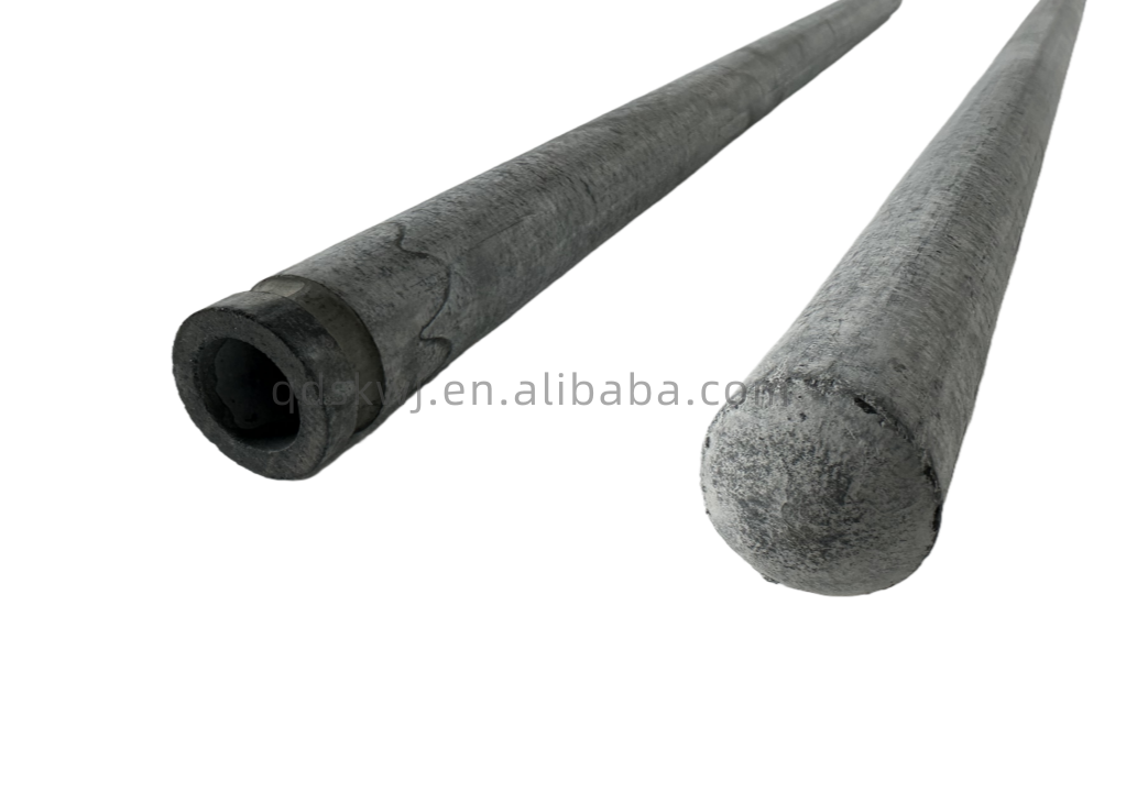 Graphite tube silicon carbide temperature measuring tube
